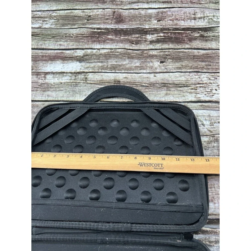 Volume Case - Chromebook or Mini Laptop 12x9 Canvas Shell Bubble Case with Strap